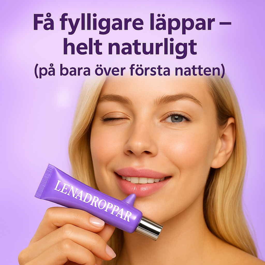 Lenadroppar-Fylligare läppar på nolltid